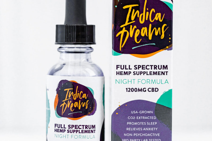 Full Spectrum Hemp CBD Herbal Pain Remedy Night Formula 1200 mg