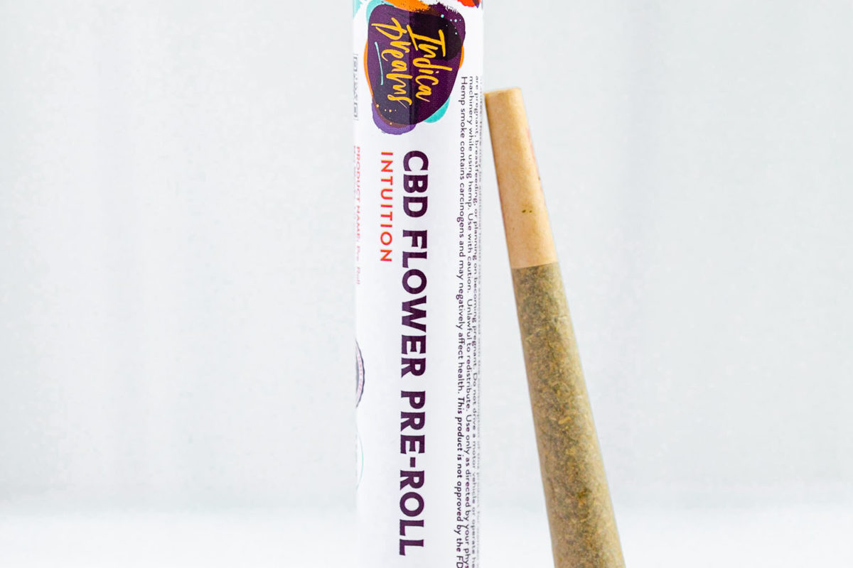 CBD Flower Pre-Roll Herbal Pain Remedy - Intuition